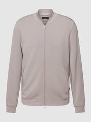 Sweatjack in effen design, model 'Callum' van Matinique Grijs - 16