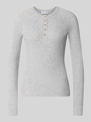 Slim Fit Longsleeve aus Strick-Optik von MYON - 25