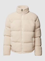 Sherpa Jacket mit Stehkragen Modell 'DWAYNE' von Only & Sons Beige - 46