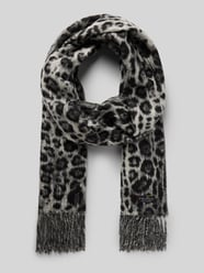 Schal mit Fransen Modell 'Cashmink' von Fraas - 45