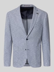 Marynarka na 2 guziki o kroju slim fit z kołnierzem z połami od bugatti - 18