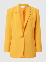 Blazer mit 1-Knopf-Verschluss Modell 'Daizy' von moves Orange - 12