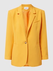 Blazer mit 1-Knopf-Verschluss Modell 'Daizy' von moves Orange - 33