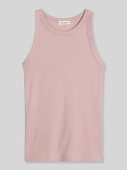 Slim Fit Top aus reiner Baumwolle von Marc O'Polo Pink - 2