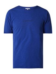 T-shirt met logoprint  van Be Edgy Blauw / turquoise - 13