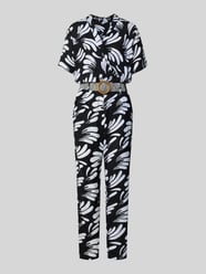 Jumpsuit mit V-Ausschnitt von ZABAIONE - 47