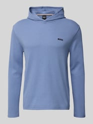 comfort fit HOODIE van Katoenmix Model 'WAFFLE' van BOSS - 3