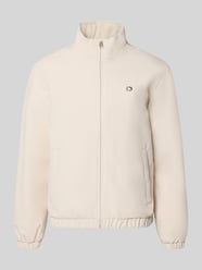 Relaxed Fit Blouson mit Stehkragen von Tom Tailor Denim Beige - 1