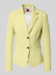 slim fit korte blazer met logo-applicatie model 'Agonia-1' van HUGO - 13