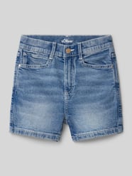 Slim Fit Jeansshorts aus Baumwoll-Mix Modell 'SURI' von s.Oliver RED LABEL - 36