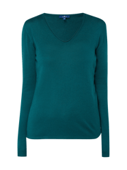 Pullover mit abgerundetem V-Ausschnitt von Tom Tailor - 37