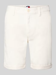 slim fit chino-shorts van katoenmix van Tommy Jeans - 22