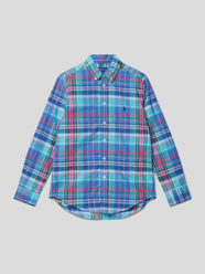 Hemd mit Tartan-Karo von Polo Ralph Lauren Teens Türkis - 13