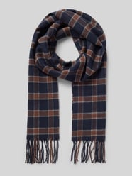 Schal im Allover-Look mit Fransen von Christian Berg Men - 30