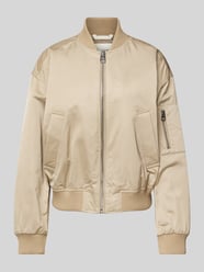 Regular Fit Blouson im Aviator-Stil aus Twill von Marc O'Polo Beige - 17