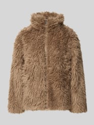 Jacke aus Kunstfell Modell 'Fine' von FREE/QUENT Beige - 12