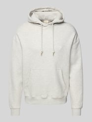 Hoodie mit Label-Stitching von BLKVIS Grau - 36