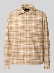 Regular fit overhemdjack met kentkraag van MCNEAL Beige - 15