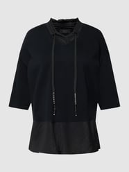 T-Shirt mit 3/4-Ärmeln von Marc Cain Schwarz - 33