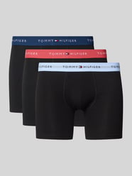Slim fit boxershort van katoenmix in een set van 3 stuks van Tommy Hilfiger - 15