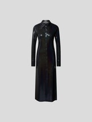 Maxikleid in Glitzer-Optik von Dodo bar Or Schwarz - 9