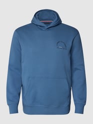 PLUS SIZE Hoodie mit Label-Print Modell 'SHADOW' von Tommy Hilfiger Big & Tall Blau - 21