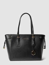 Tote bag met labeldetail, model 'VOYAGER' van MICHAEL Michael Kors Grijs / zwart - 20