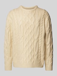 Strickpullover mit Zopfmuster von Levi's® Beige - 36