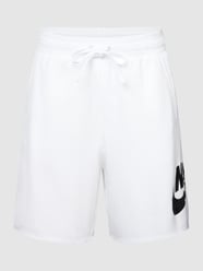 Shorts mit Label-Print von Nike Weiß - 6