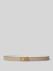 Gürtel mit Logo Applikation von Lauren Ralph Lauren Beige - 46
