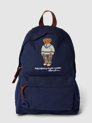 Rucksack mit Label-Stitching von Polo Ralph Lauren Blau - 1