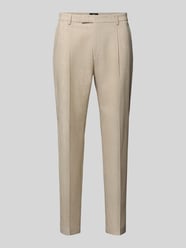 straight fit pantalon met viscose Model 'SALTO' van CINQUE Beige - 39