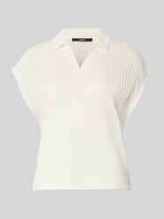 regular fit poloshirt met structuurpatroon model 'Kimena' van someday. - 3