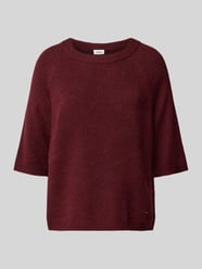 Sweter o kroju regular fit z dzianiny z dodatkiem wełny z alpaki od s.Oliver RED LABEL - 19