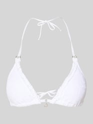 Góra bikini z efektem: wzór na całej powierzchni z szydełkowaniem model 'Crico' od Banana Moon - 12