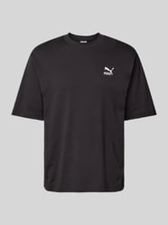 T-Shirt mit Label-Stitching von PUMA PERFORMANCE Schwarz - 10