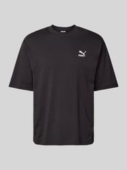 T-Shirt mit Label-Stitching von PUMA PERFORMANCE Schwarz - 16