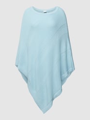 Poncho mit Strukturmuster von s.Oliver RED LABEL Blau - 14