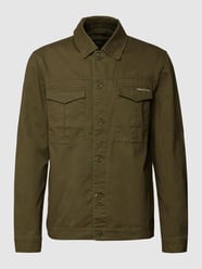 Hemdjacke mit Label-Print von MCNEAL Grün - 31