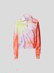 Sweatshirt mit Troyer-Kragen von RE/DONE Rosa - 4
