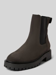 Chelsea boots van echt suède, model 'PHIA' van Marc O'Polo - 35