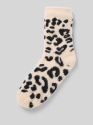 Sokken met ribboord van CAPELLI NEW YORK Beige - 5