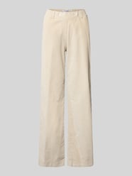 Spodnie sztruksowe o kroju slim fit z elastycznym pasem model ‘Pam Flared’ od Raphaela By Brax - 35