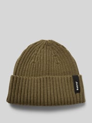 Beanie met labeldetail, model 'SUMTER' van Barts Groen - 46