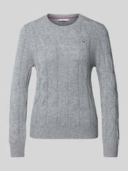 Regular fit gebreide pullover van pure wol van Tommy Hilfiger - 1