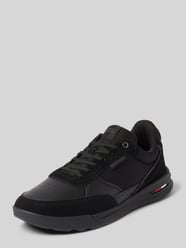 Sneaker mit Label-Details von Tommy Hilfiger Schwarz - 40