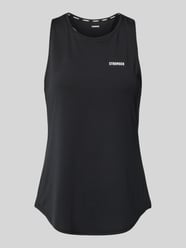 Tanktop mit Racerback Modell 'Airy' von Stronger Schwarz - 2