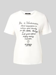 Regular Fit T-Shirt aus reiner Baumwolle Modell 'ARA' von Weekend Max Mara - 4