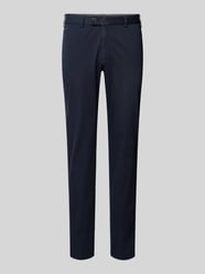 Regular fit chino in effen design, model 'Tilo' van Hiltl - 18