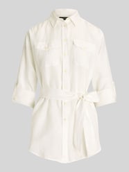 relaxed fit overhemdblouse van puur linnen van Lauren Ralph Lauren - 38
